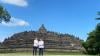 Prabowo dan Macron Tiba di Candi Borobudur usai Kunjungi Akmil Magelang
