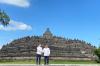 Kompak! Presiden Prabowo dan Presiden Macron Berfoto dengan Latar Candi Borobudur - Bagian 2