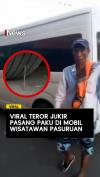 Viral Teror Jukir Pasang Paku di Mobil Wisatawan Pasuruan