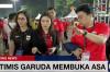CEO iNews Media Group Angela Tanoesoedibjo Nonton Langsung Indonesia Vs China di SUGBK