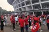 SUGBK Memerah, Ribuan Suporter Sambut Laga Timnas Indonesia vs China - Bagian 1