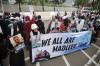 Aksi Kecam Israel yang Bajak Kapal Bantuan Kemanusiaan untuk Palestina - Bagian 2