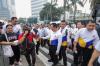 Kapolri Menyapa Warga saat CFD Jakarta - Bagian 1