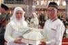 Cerita Haru Pasangan Lansia usai Ikat Janji Suci dalam Nikah Massal di Istiqlal