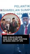 Baru 4 Bulan Dilantik Anak Buah Bobby Nasution Ini Sudah Kena OTT KPK
