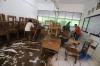 SMAN 60 Jaksel Terendam Lumpur Pascabanjir - Bagian 3