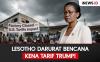Infografis Lesotho Darurat Bencana Kena Tarif Trump 50 Persen!