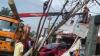 Diduga Pengemudi Mabuk, Mobil Mazda CX-5 Tabrak Tiang Listrik hingga Ringsek