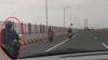 Viral! Pemotor Berseragam TNI Melaju di Jalur Mobil di Jembatan Suramadu