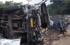 Kecelakaan 2 Truk Terguling di Gentong Tasikmalaya, Arus Lalin Macet Parah