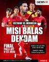 Infografis Head to Head Timnas Indonesia U-23 vs Vietnam U-23: Misi Balas Dendam!