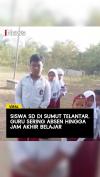 Siswa SD di Sumut Terlantar Guru Sering Absen hingga Jam Akhir Belajar