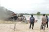 Operasi Penertiban Tambang Ilegal di Kuansing Riau, 13 Rakit Dibakar Petugas Gabungan