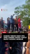 Kondisi Terkini Demo Pati DPRD Diserbu Massa Tuntut Bupati Sudewo Mundur