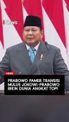 Prabowo Pamer Transisi Mulus Jokowi Prabowo Bikin Dunia Angkat Topi