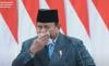 Prabowo Batuk-Batuk saat Pidato Nota Keuangan: Maaf, Tadi Pagi Agak Semangat