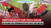 Presiden Prabowo Terhibur Lihat Tari Pacu Jalur, Seskab Teddy Ikutan Joget