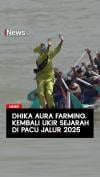Dhika Aura Farming Kembali Ukir Sejarah Pacu Jalur 2025