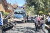 Kecelakaan Beruntun 2 Truk dan Motor di Jalur Pabrik Sumedang, 1 Orang Luka-Luka