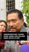 Hendropriyono Tuding Pihak Asing Jadi Dalang Demo Ricuh 