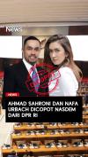 Ahmad Sahroni dan  Nafa Urbach Dicopot Nasdem dari DPR RI
