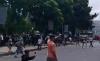 Demo di DPRD OKU Ricuh, Massa Lempari Polisi Pakai Batu Dibalas Water Cannon