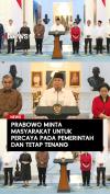 Prabowo Minta Masyarakat untuk Percaya pada Pemerintah dan Tetap Tenang