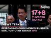 Ditanya Tuntutan Rakyat 17+8, Menkeu Purbaya: Itu kan Suara Sebagian Kecil Rakyat Kita