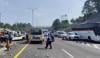 Kecelakaan Beruntun 3 Kendaraan di Tol Cipularang Bandung, 2 Luka-Luka 