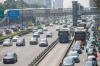 Suasana Tenang Jalan Gatot Subroto Tanpa Suara Sirine-Strobo 