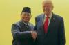 Prabowo Unggah Foto Bareng Trump, Optimistis Capai Terobosan Besar Perdamaian
