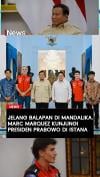Jelang Balapan di Mandalika Marc Marquez Kunjungi Presiden Prabowo di Istana