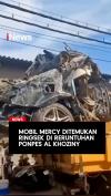 Mobil Mewah Mercy Ditemukan Ringsek di Reruntuhan Ponpes Al Khoziny
