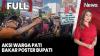 Demonstran di Alun-Alun Juana Bakar Poster Bupati Pati Sudewo