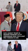 Sapa Hangat Trump ke Presiden Prabowo di KTT Perdamaian Gaza