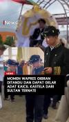 Momen Wapres Gibran Ditandu dan Dapat Gelar Adat Kaicil Kastela dari Sultan Ternate