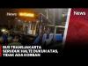 Bus Transjakarta Seruduk Halte Dukuh Atas, Pengemudi Diduga Kehilangan Fokus