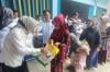 Syukuran HUT ke-11, DPD Perindo Muara Enim Bagikan Ratusan Paket Sembako ke Warga 