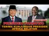Momen Presiden Prabowo Sambut Hangat Presiden Afrika Selatan Cyril Ramaphosa di Istana Merdeka