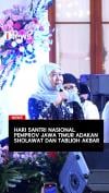 Hari Santri Nasional Pemprov Jawa Timur adakan Sholawat dan Tabligh Akbar