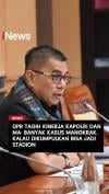 DPR Tagih Kinerja Kapolri dan MA Banyak Kasus Mangkrak: Kalau Dikumpulkan Jadi Stadion