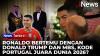 Momen Cristiano Ronaldo Hadiri Jamuan Makan bersama Donald Trump dan Pangeran Arab Saudi 