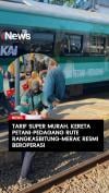 Tarif Super Murah Keteta Petani-Pedagang Rute Rangkasbitung-Merak Resmi Beroperasi