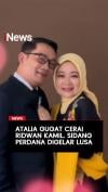 Atalia Gugat Cerai Ridwan Kamil, Sidang Perdana Digelar Lusa