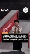 Atlet Skateboard Indonesia, Basral Graito Berhasil Raih Emas ke-42 di SEA Games 2025