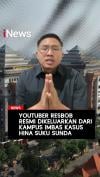 YouTuber Resbob Resmi Dikeluarkan dari Kampus Imbas Kasus Hina Suku Sunda