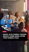 Banda Aceh Kembali Terang Seruan Takbir Iringi Listrik yang Kembali Pulih