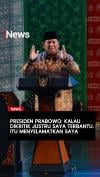Presiden Prabowo Kalau Dikritik Justru Saya Terbantu, Itu Menyelamatkan Saya
