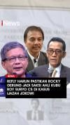 Refly Harun Pastikan Rocky Gerung Jadi Saksi Ahli Kubu Roy Suryo Cs di Kasus Ijazah Jokowi