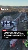 Tragis! Adu Banteng Kereta Cepat di Spanyol 40 Penumpang Meninggal Dunia